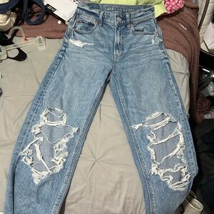 American Eagle baggy straight jeans!!